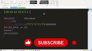 How to calculate subnet for IP Address version 4 PART 3