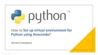 How to Set up virtual environment for Python?