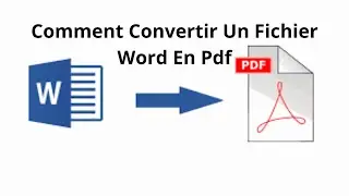 Comment Convertir Un Fichier Word En Pdf