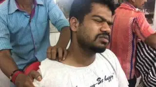 $1 Best Indian Head Massage|Neck Crack|ASMR