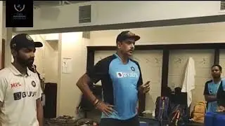 Ravi Shastri Address to Team India after match #shorts l Brisben Gabba test winning movement