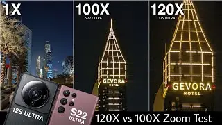 Xiaomi 12S Ultra vs Samsung Galaxy S22 Ultra | 120X vs 100X Live Zoom Test