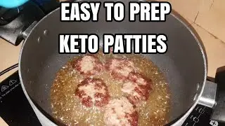 SNVEDA DAY 11: COOKING TIME VERY SIMPLE KETO RECIPE. Keto Patties!