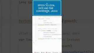 The Surprising Simplicity of Converting Epoch to Local Date Time in Java-8 