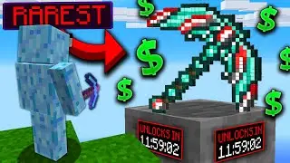 RAREST PICKAXE is INSANELY OP! | Minecraft Prisons