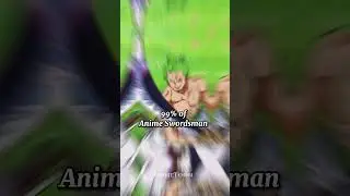 99% Vs 1%  Anime/Manga Swordsman  