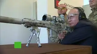ПУТИН СТРЕЛЯЕТ СУПЕР СНАЙПЕРСКОЙ ВИНТОВКОЙ!!!!!!!