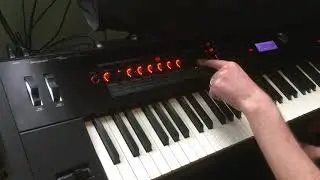 Roland RD2000 tutorial layering sounds and fx for worship style