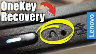 Lenovo OneKey Recovery : BIOS et BOOT menu en un clic 👍