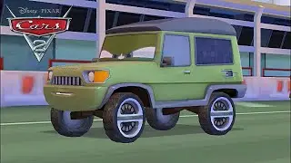 Miles Axlerod race at Harbor Sprint, Cars 2 The Video Game PC Gameplay
