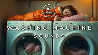 Fall asleep fast to washing machine sound | 8 hours of washing machine cycle, bruit machine a laver