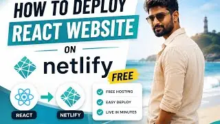 How to deploy your react project on Netlify Free 