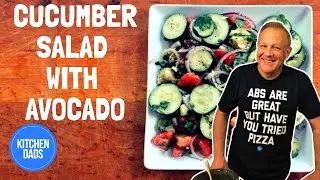 Cucumber Tomato Avocado Salad Recipe | Easy Cucumber Salads