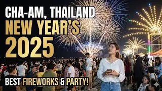 New Year's Eve 2025 in Cha-am, Thailand