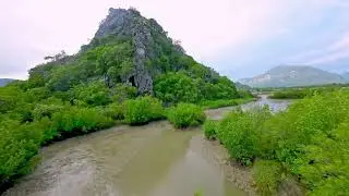 Near Kaew Cave