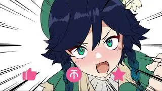 VENTI cute girl genshin impact