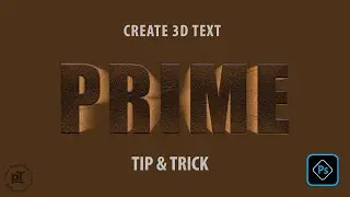 Create 3D Text Without Applying 3D Effect in Photoshop