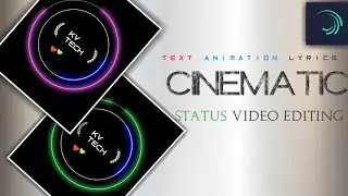 How to make new trending neon effect in alight motion | Alight motion Beginners tutorial | kv tech