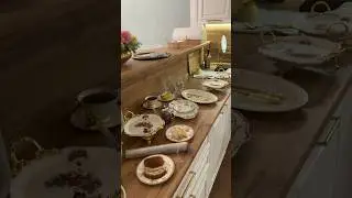 Уборка до /после ) Когда много гостей так бывает)#уборка