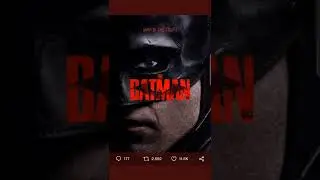 NEW The Batman Posters Featuring Batman And Catwoman! #Shorts