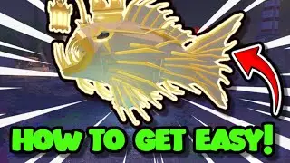 How To Get CROWNED ANGLERFISH *EASY* In Roblox FISCH!
