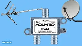 🔵 How To Connect & Use A Diplexer | Pbteck