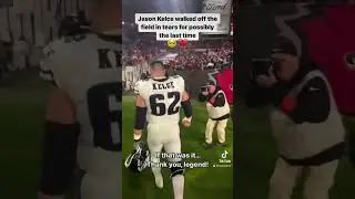 Did we just watch Jason Kelce’s final game? 💔😔
