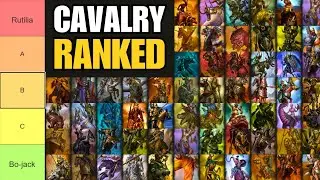 All CAVALRY Units Ranking Tier List | Total War Warhammer 3