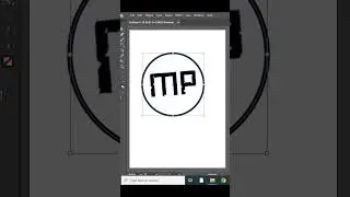 mp logo design in ai