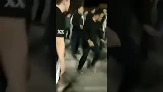 Толпа напала на сотрудников полиции в Жамбылской области