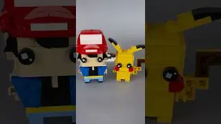 LEGO MOC Pokemon - Pikachu & Ash Ketchum