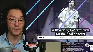 DJ REACTION to KPOP - BTS AGUST D TOUR D-DAY THE FINAL