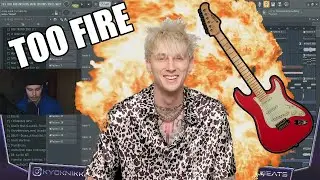 How to make POP PUNK music for MGK, POORSTACY 2020 with GUITAR [FL STUDIO TUTORIAL]