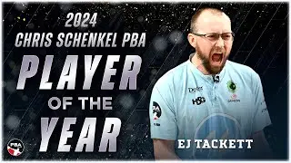 EJ Tackett is the 2024 PBA Tour Player of the Year