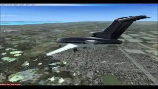 My first fsx landing.