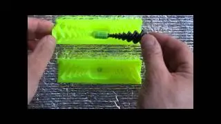 Cone screw pneumatic engine model