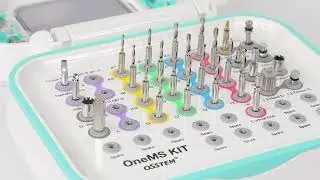 OneMS KIT. Хирургический набор для установки имплантатов узкого диаметра по цифровому протоколу