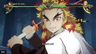 Demon Slayer Beating a High Ranked Player