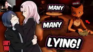 Enoki is TOO SMART for Lee... 😼 (Liar's Bar)
