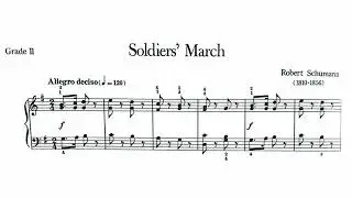 Schumann - Soldier's March