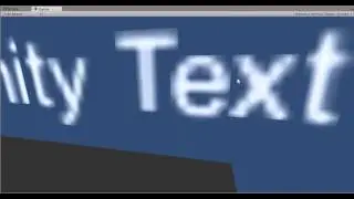 3D Words Test In Unity.
