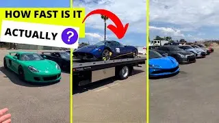 DRAG RACE ON A 3300FT RUN WAY | DailyDrivenExotics