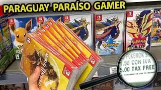 Veja como é uma loja TAX FREE de games no Paraguay
