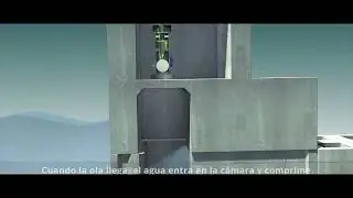 La Columna de Agua Oscilante (OWC) para obtener energía undimotriz.