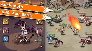 Adelamyth - Casual Idle RPG - Noob vs Pro 🦝 | Great idle auto battle game [08/2022]