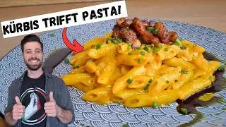 PASTA MIT KÜRBIS - Einfach, schnell und unglaublich lecker! 🍝🎃