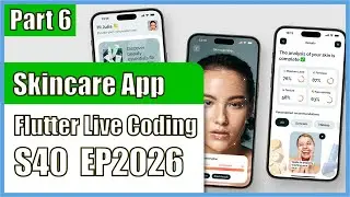 [Flutter] Flutter Live Coding EP2026 (Skincare App UI Part 6)
