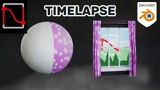 Nodevember Day 6 Drawing Timelapse - Blender Vector Displacement