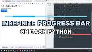 Creating an Indefinite Animated Loading Bar in Dash (Python Dashboard Tutorial)