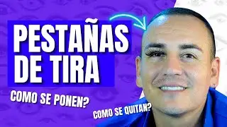 PESTAÑAS COMPLETAS o de tira. COMO PONERLAS Y QUITARLAS!?